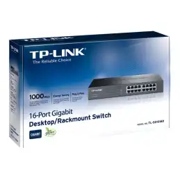 TP-LINK 16 port Desktop - Rackmount Gigabit Switch (TL-SG1016D)_3